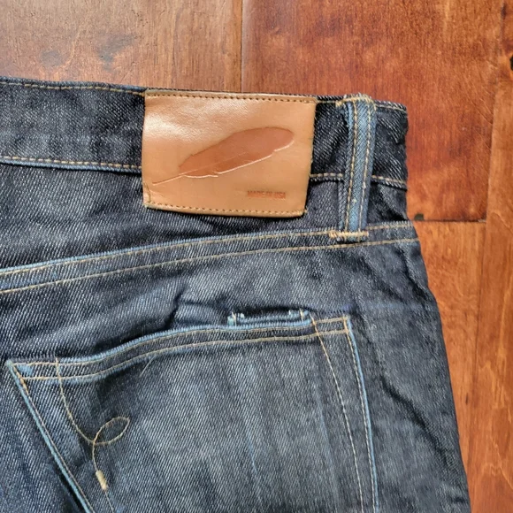 Rogue Territory RGT Selvedge Jeans 31x35 Raw Denim Blue